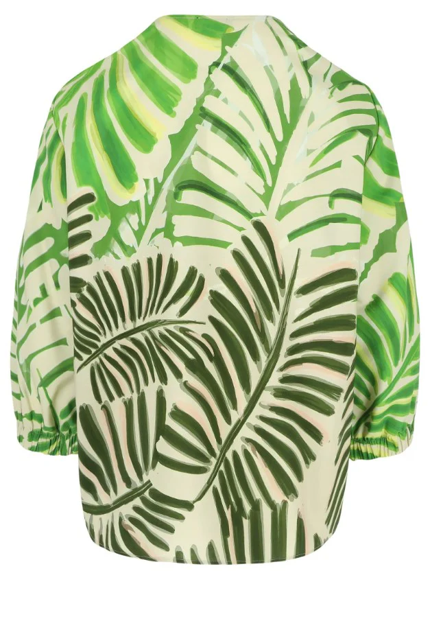 Blouses lange mouw groen Mayerline - Image 2