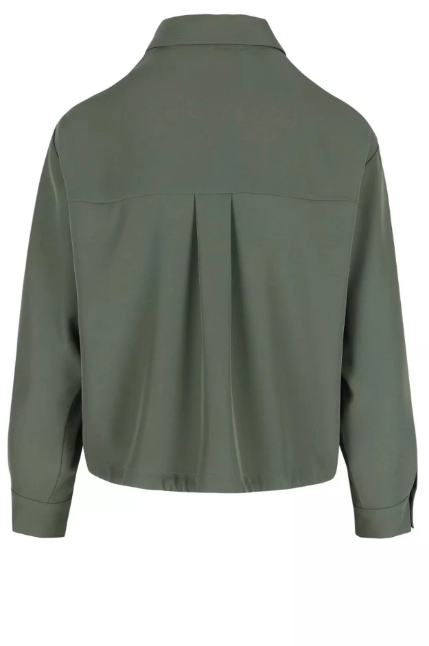 Blouses lange mouw groen Mayerline - Image 2