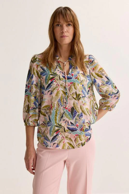 Blouses lange mouw groen Mayerline