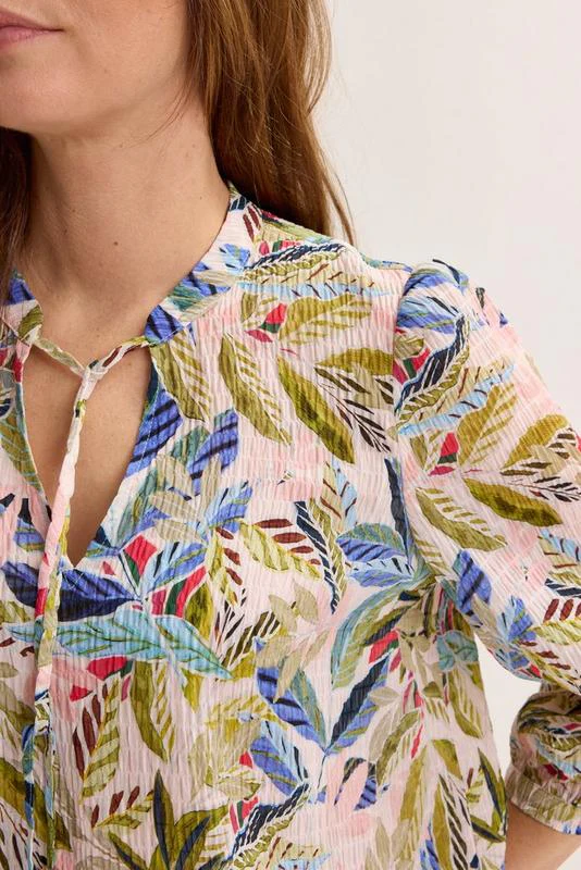 Blouses lange mouw groen Mayerline - Image 2