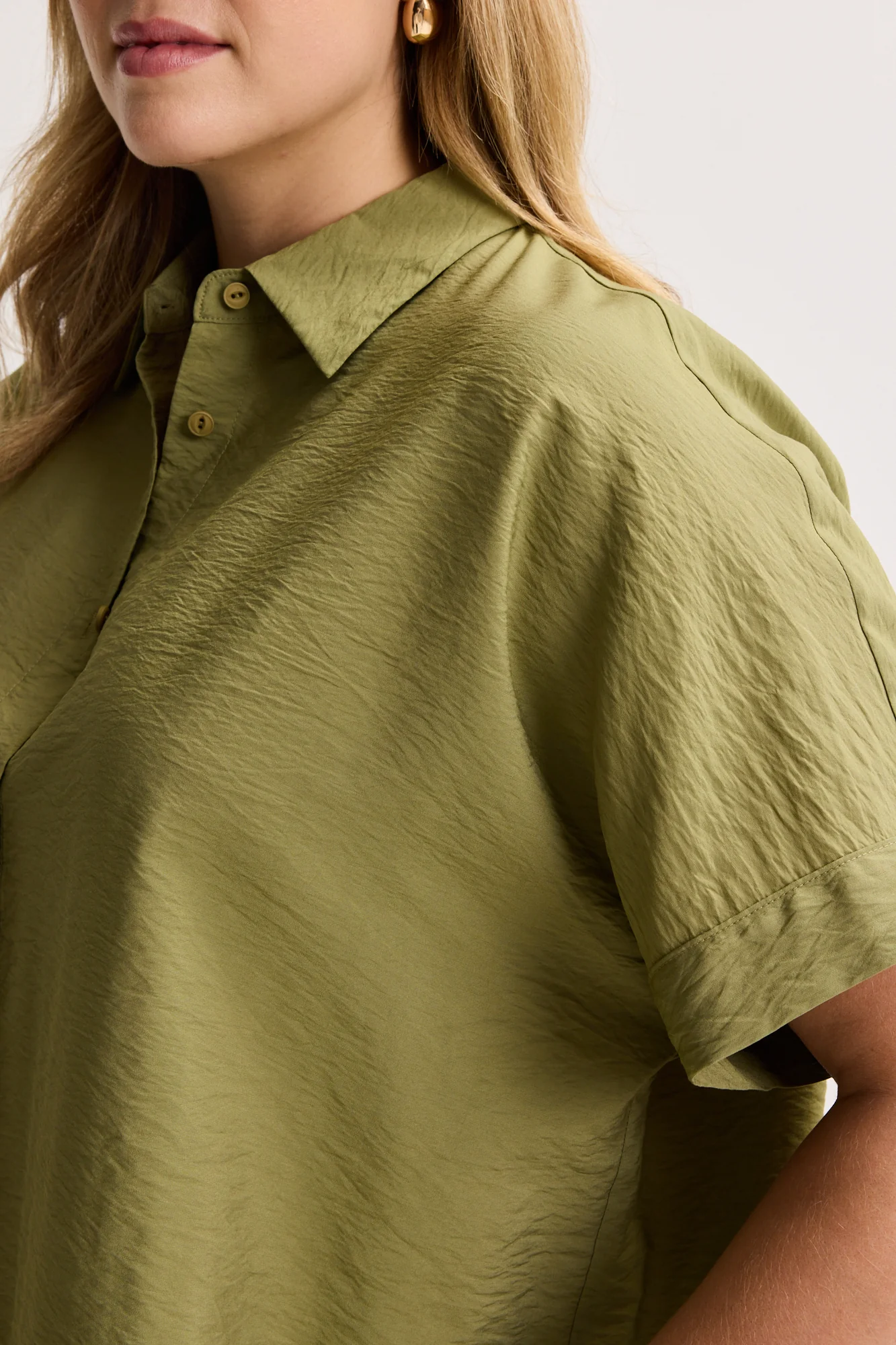 Blouses korte mouw groen Mayerline - Image 5