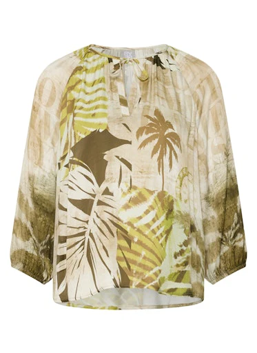 Blouses lange mouw groen Rabe - Image 7