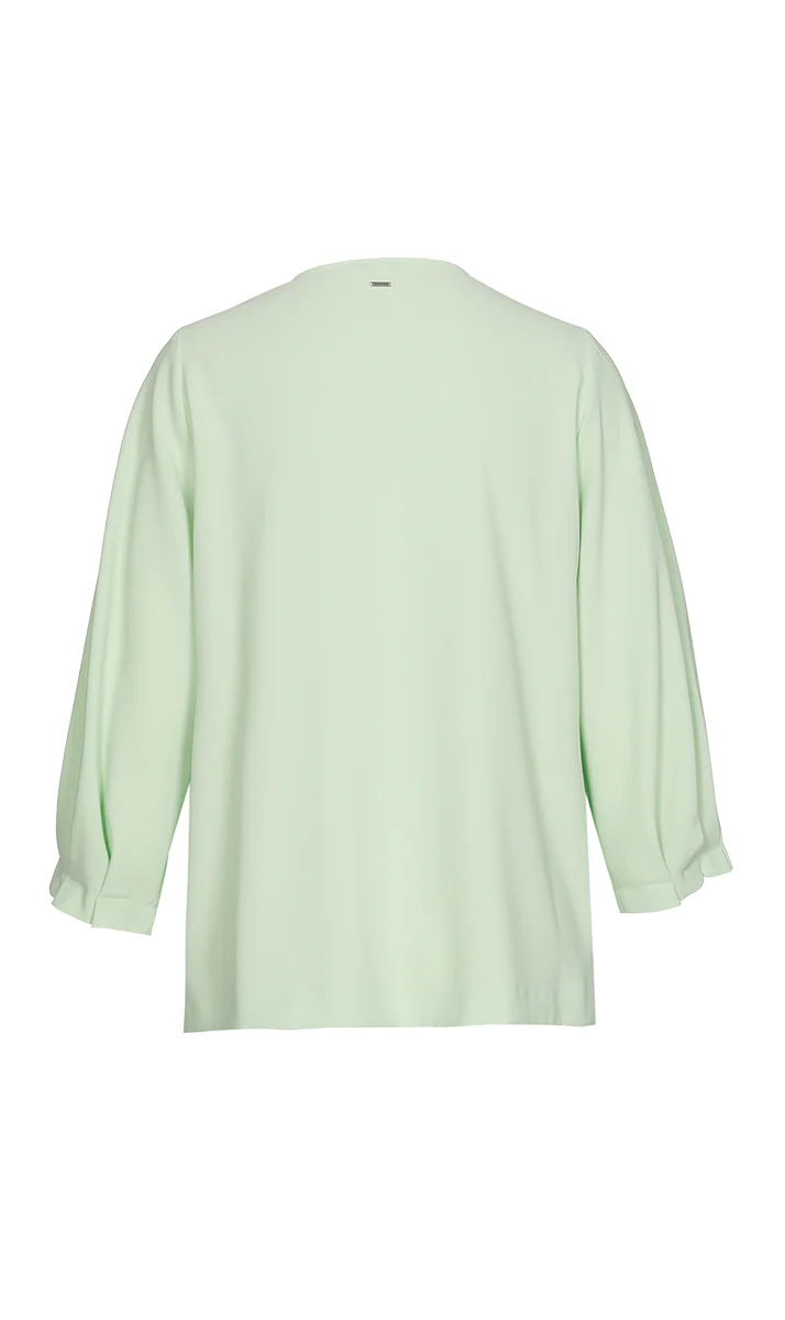 Blouses lange mouw groen Xandres Gold - Image 2