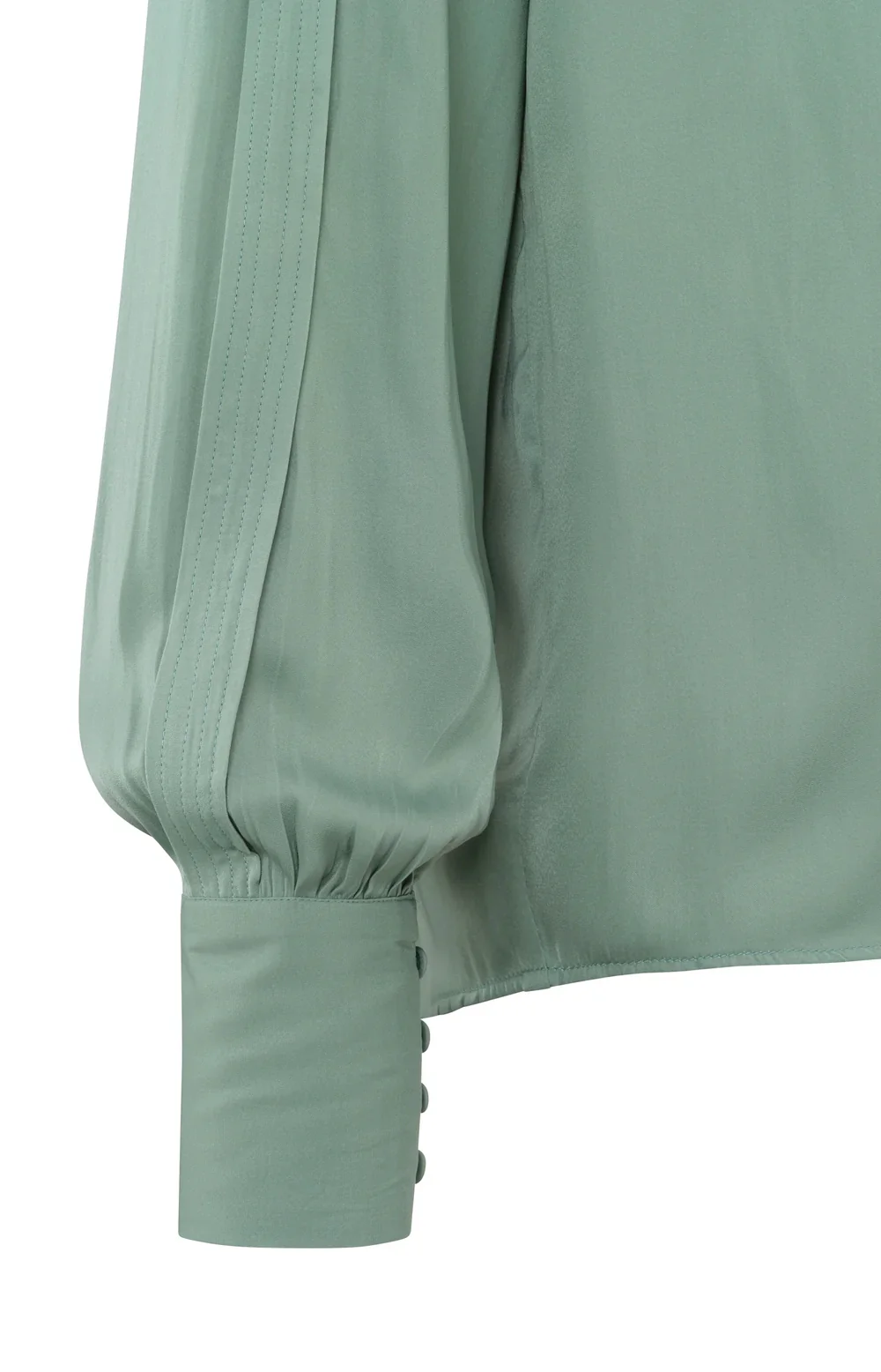 Blouses lange mouw groen YAYA - Image 2