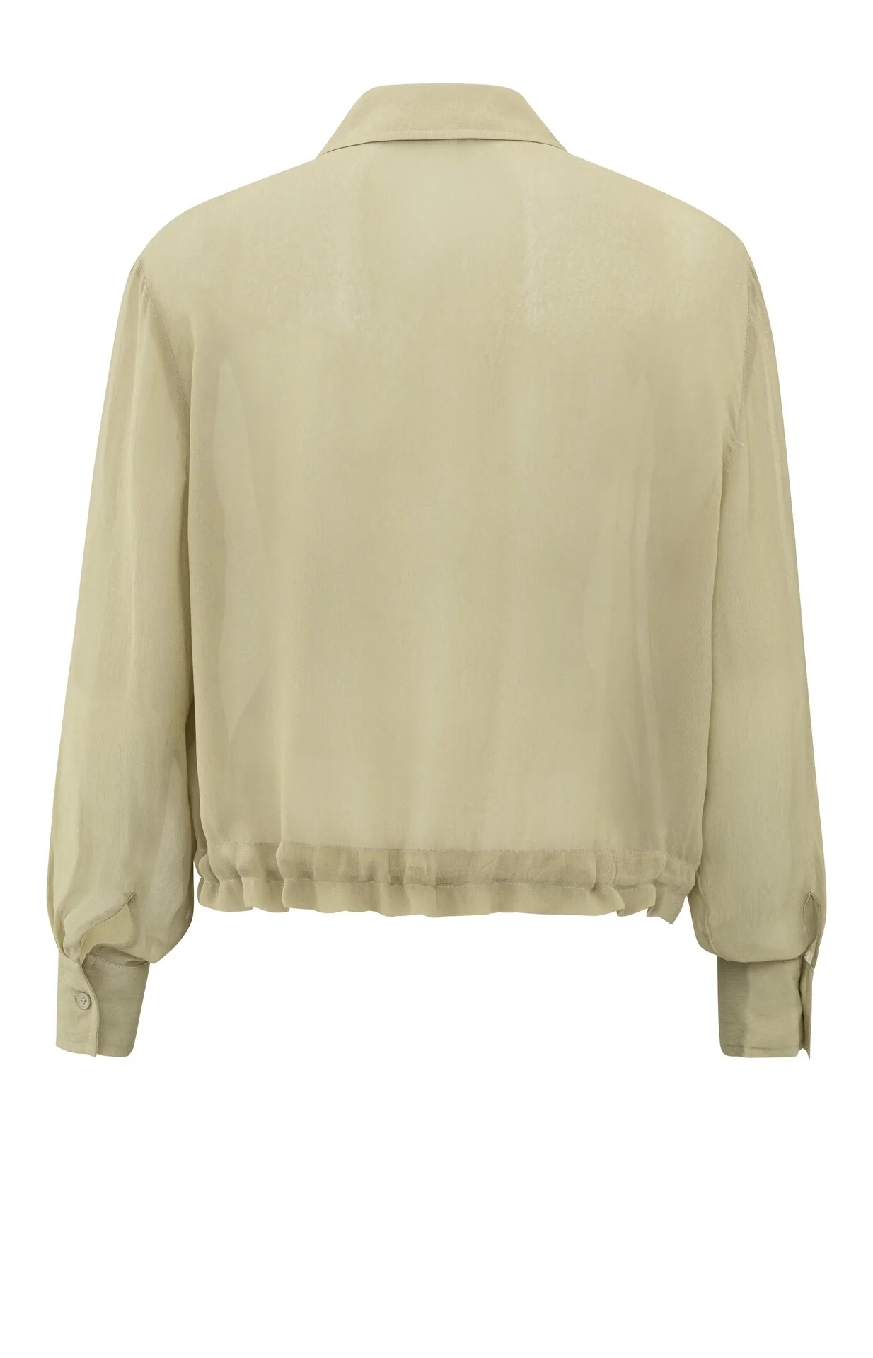 Blouses lange mouw groen YAYA - Image 3
