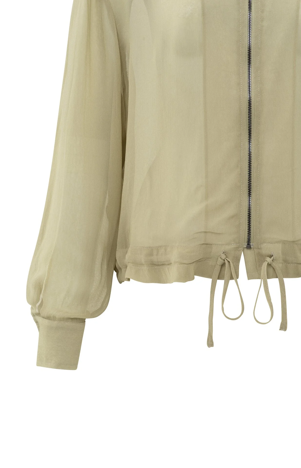 Blouses lange mouw groen YAYA - Image 4
