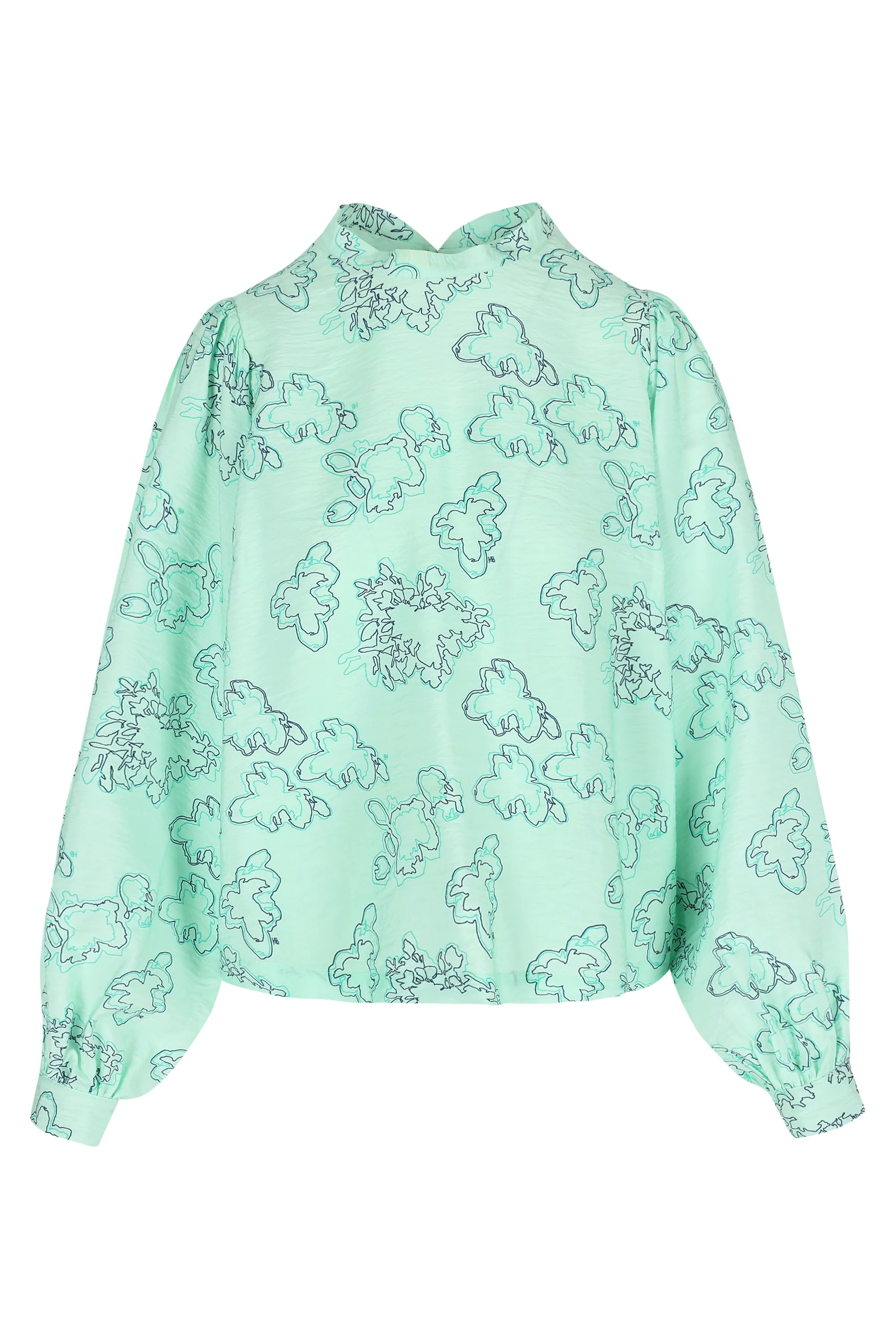 Blouses lange mouw blauw Hampton Bays - Image 3