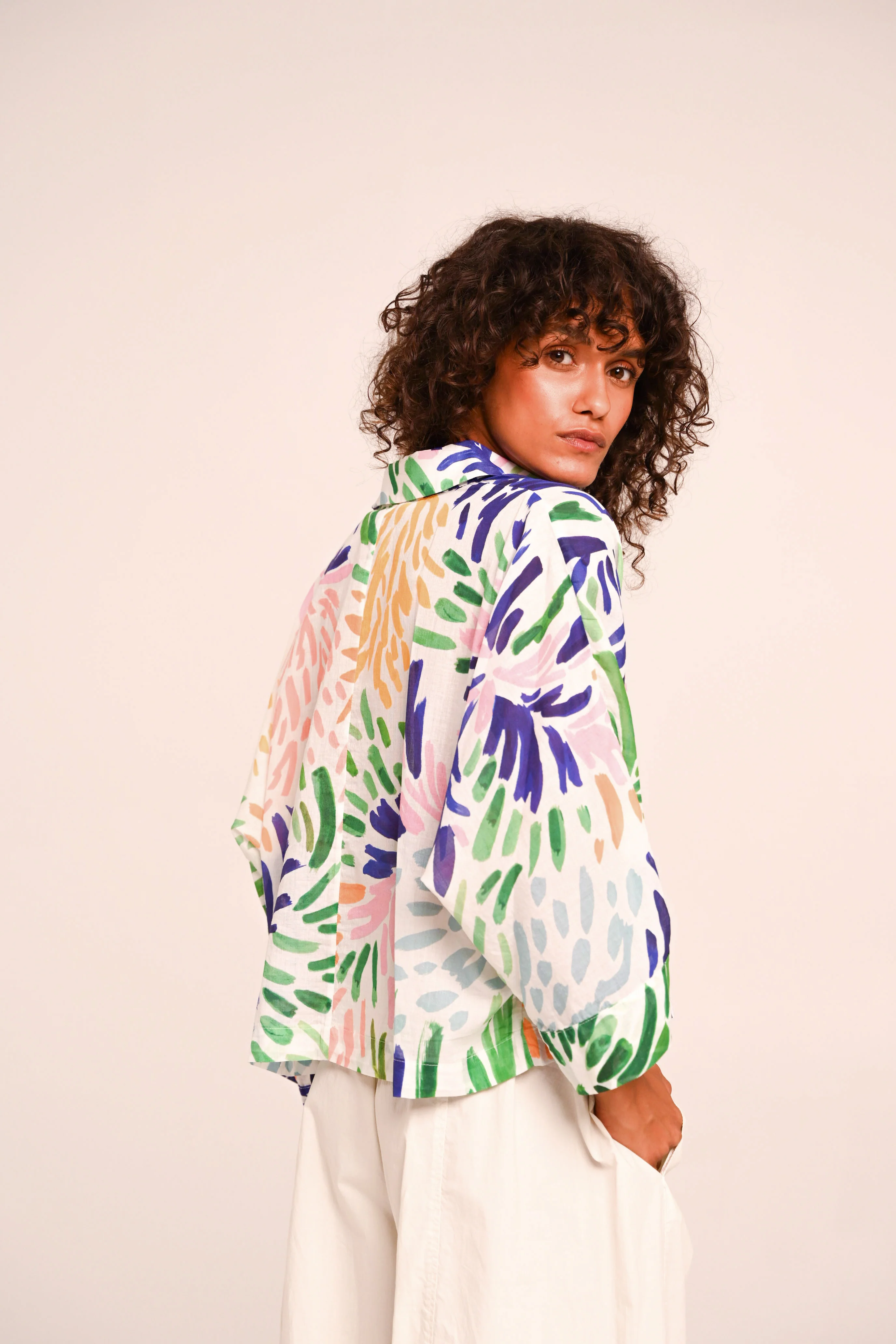 Blouses lange mouw multicolor Sacrécoeur