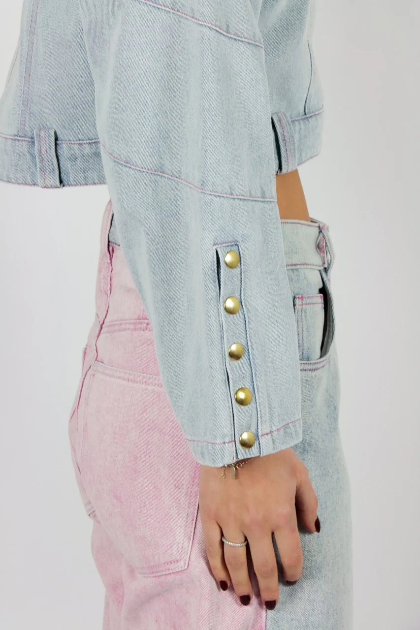 Blouses lange mouw multicolor AMANDINE - Image 3