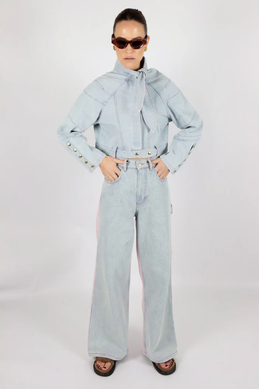 Blouses lange mouw multicolor AMANDINE - Image 5