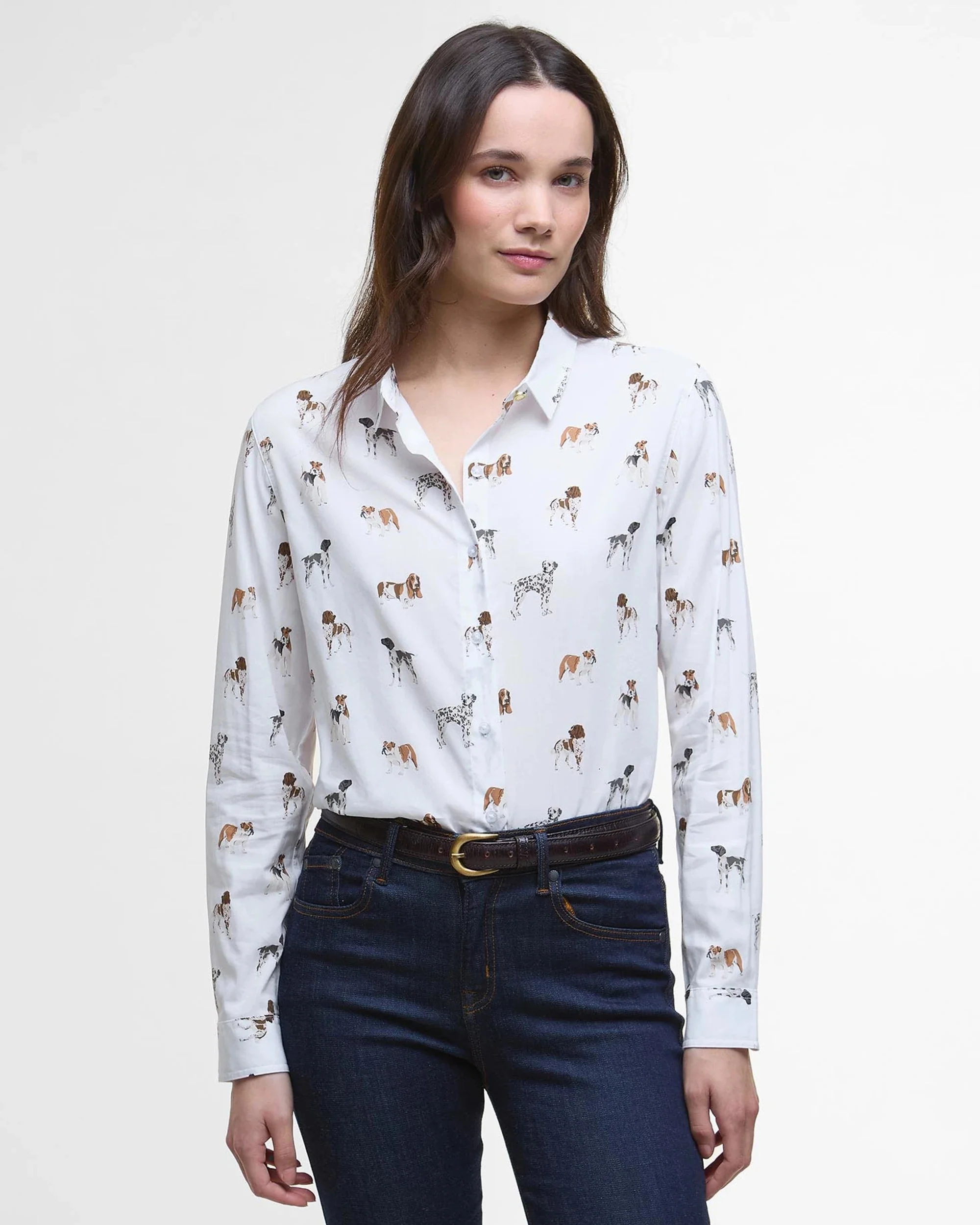 Blouses lange mouw multicolor Barbour
