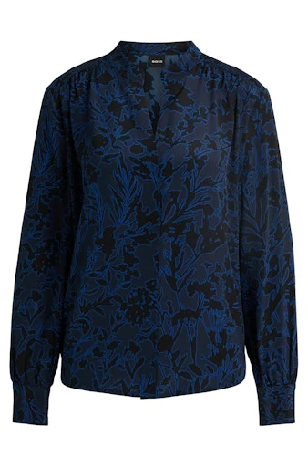 Blouses lange mouw multicolor Boss Men Black