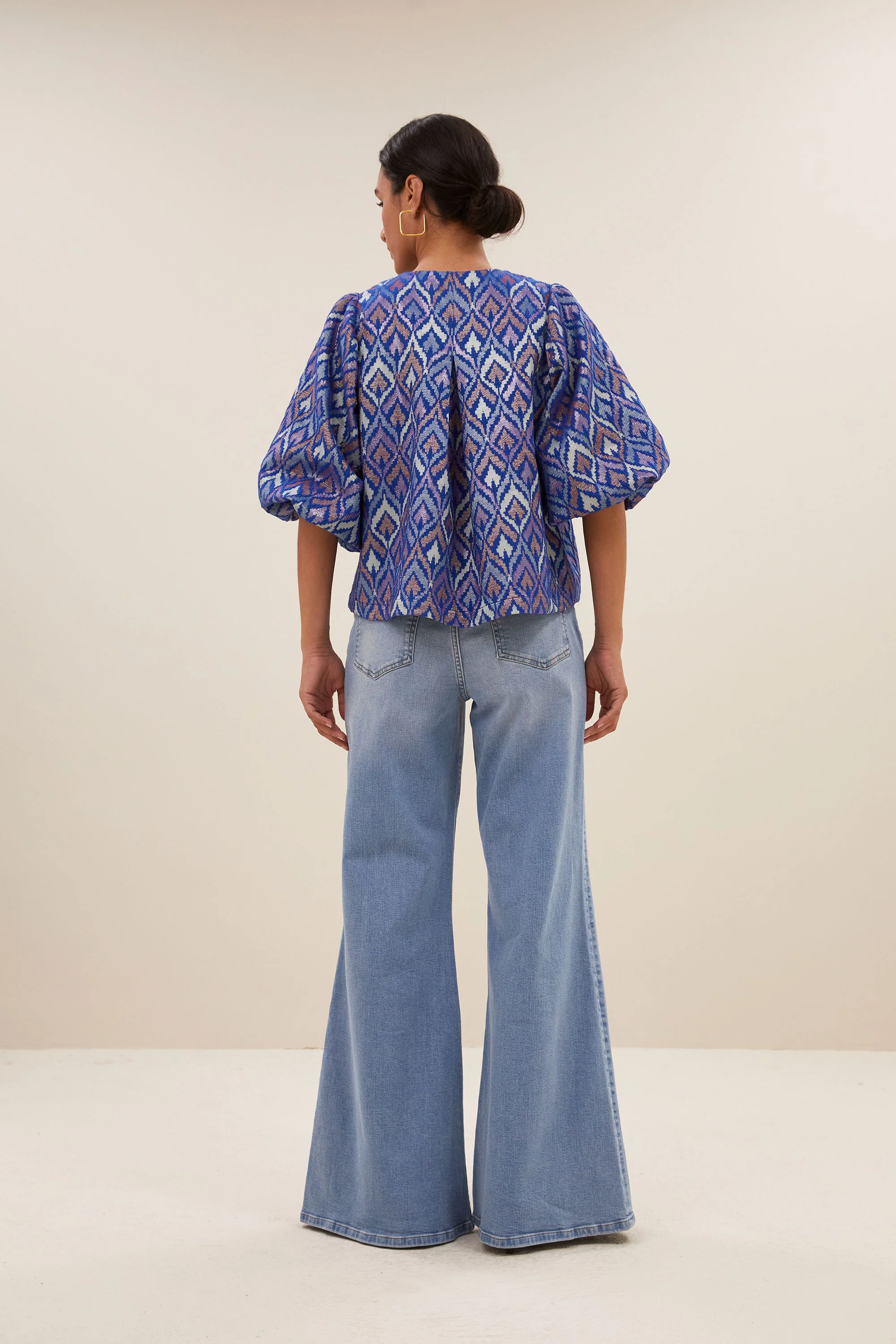 Blouses lange mouw multicolor by-bar - Image 3