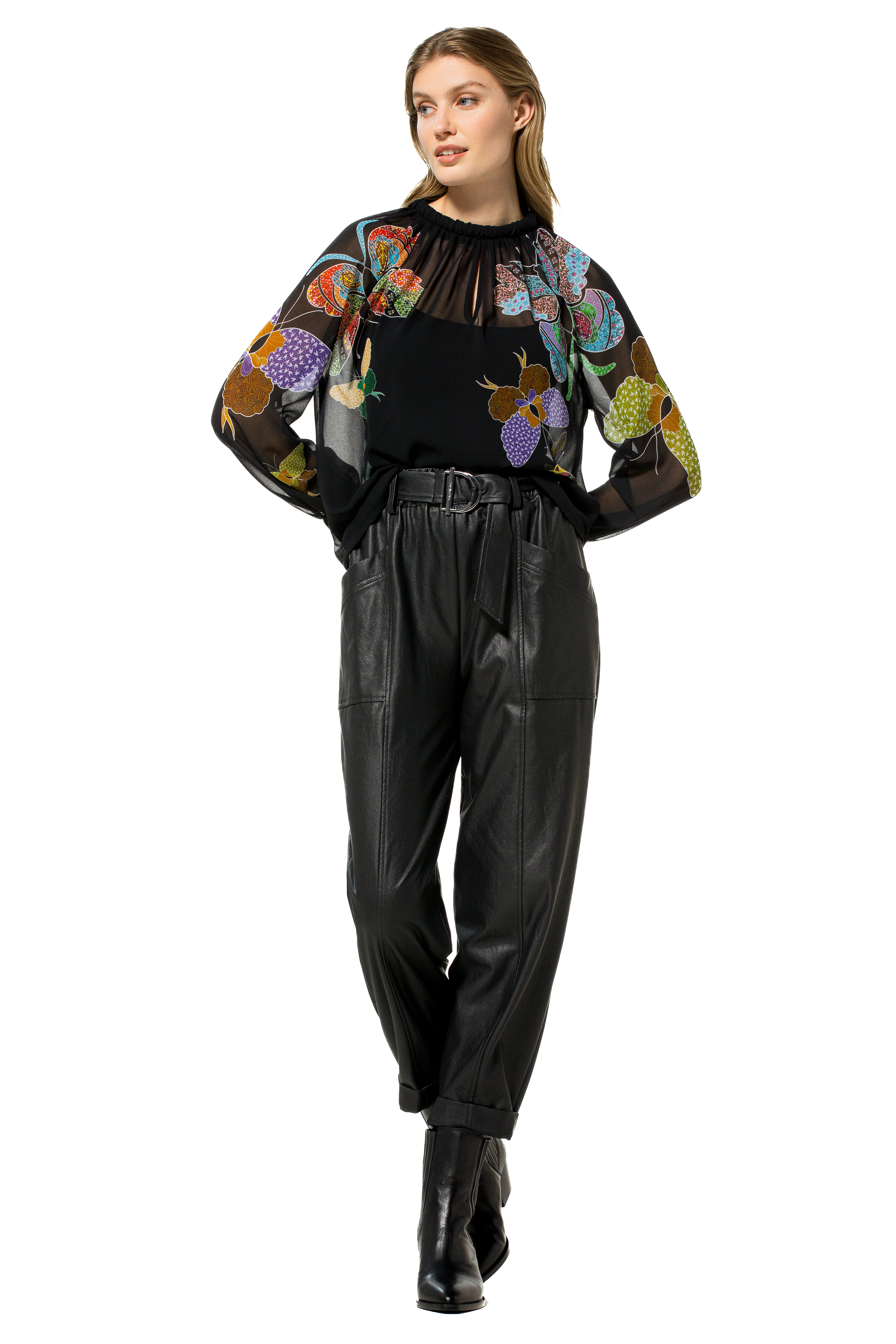 Blouses lange mouw multicolor Caroline Biss - Image 4