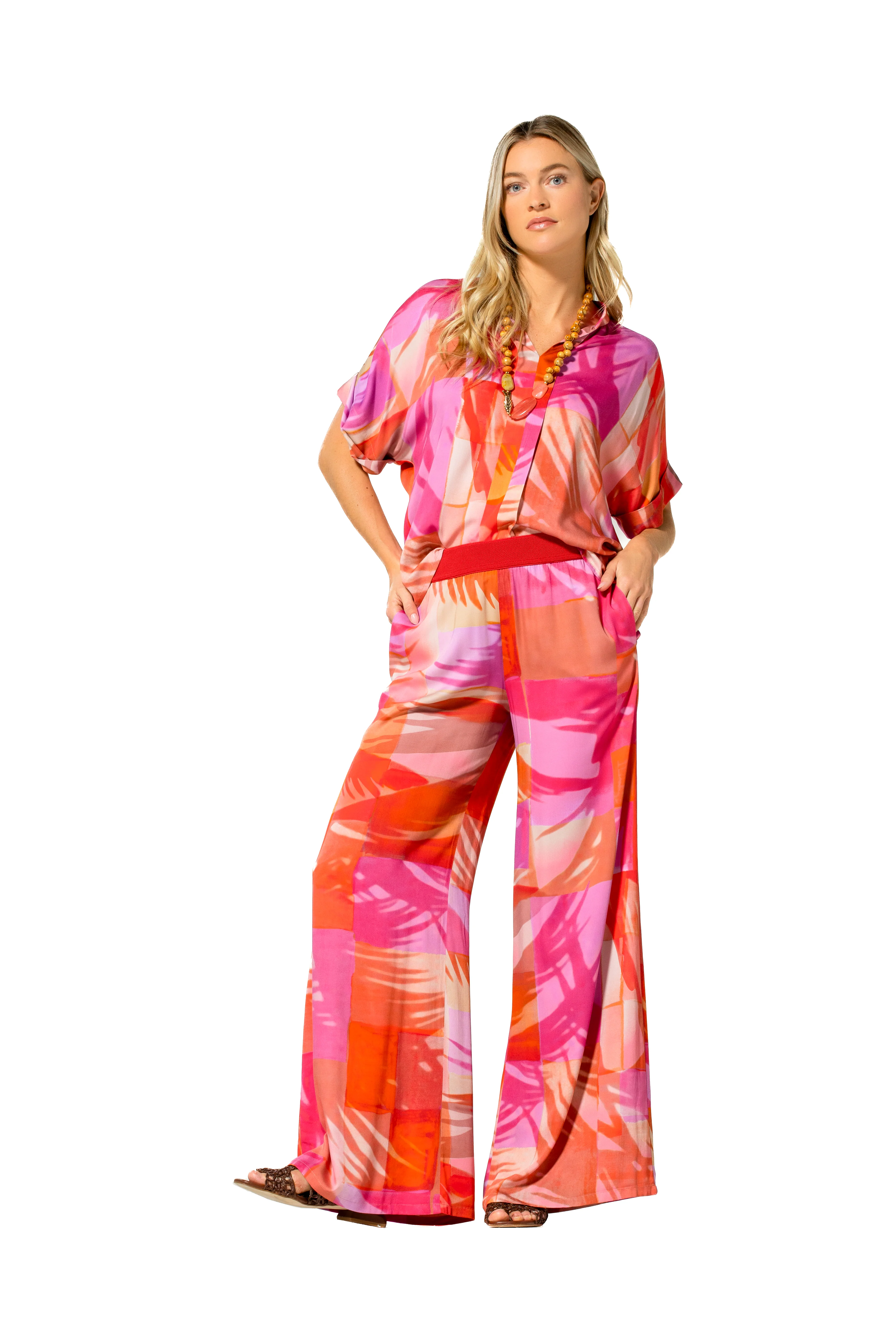 Blouses korte mouw multicolor Caroline Biss - Image 4