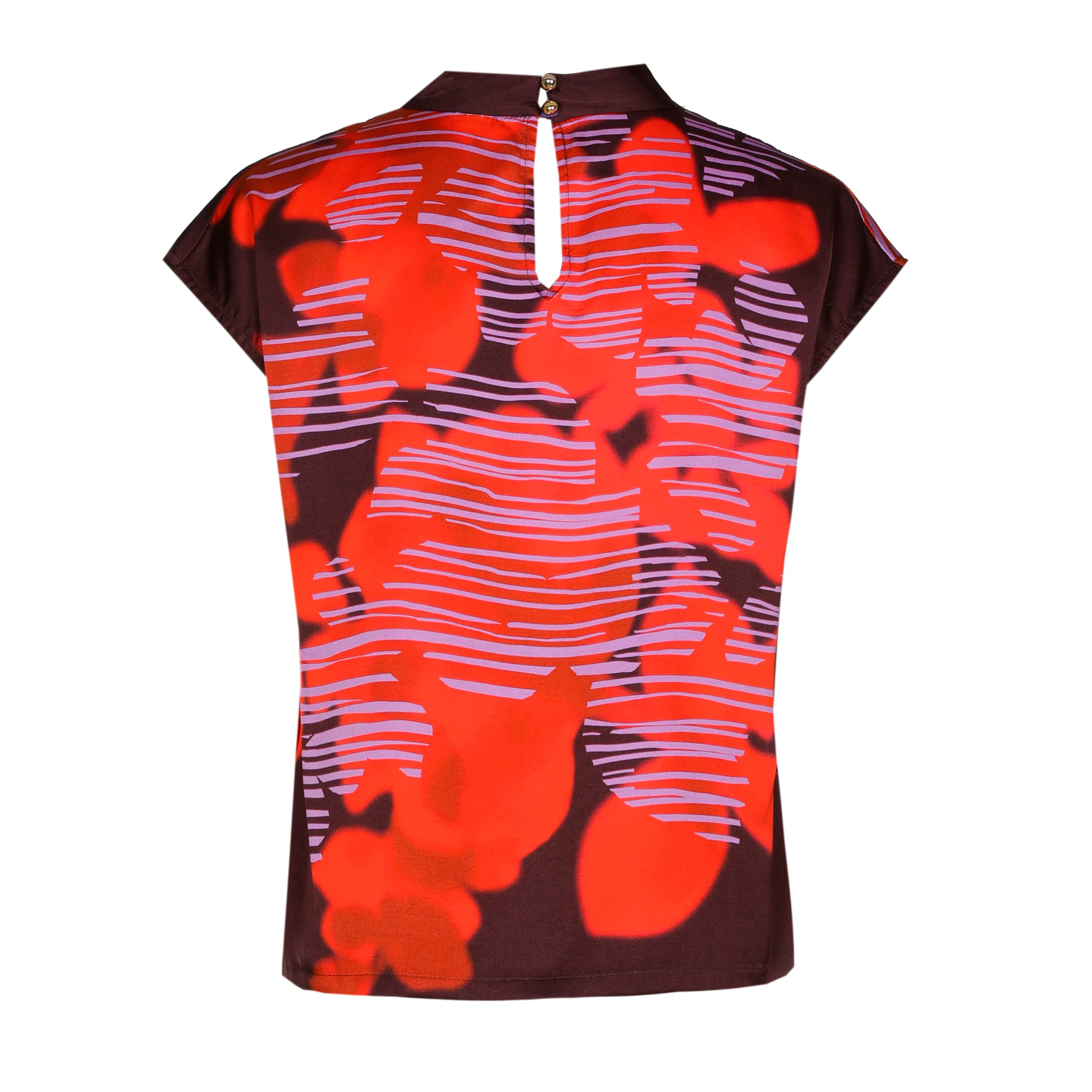 Blouses korte mouw multicolor Caroline Biss - Image 2