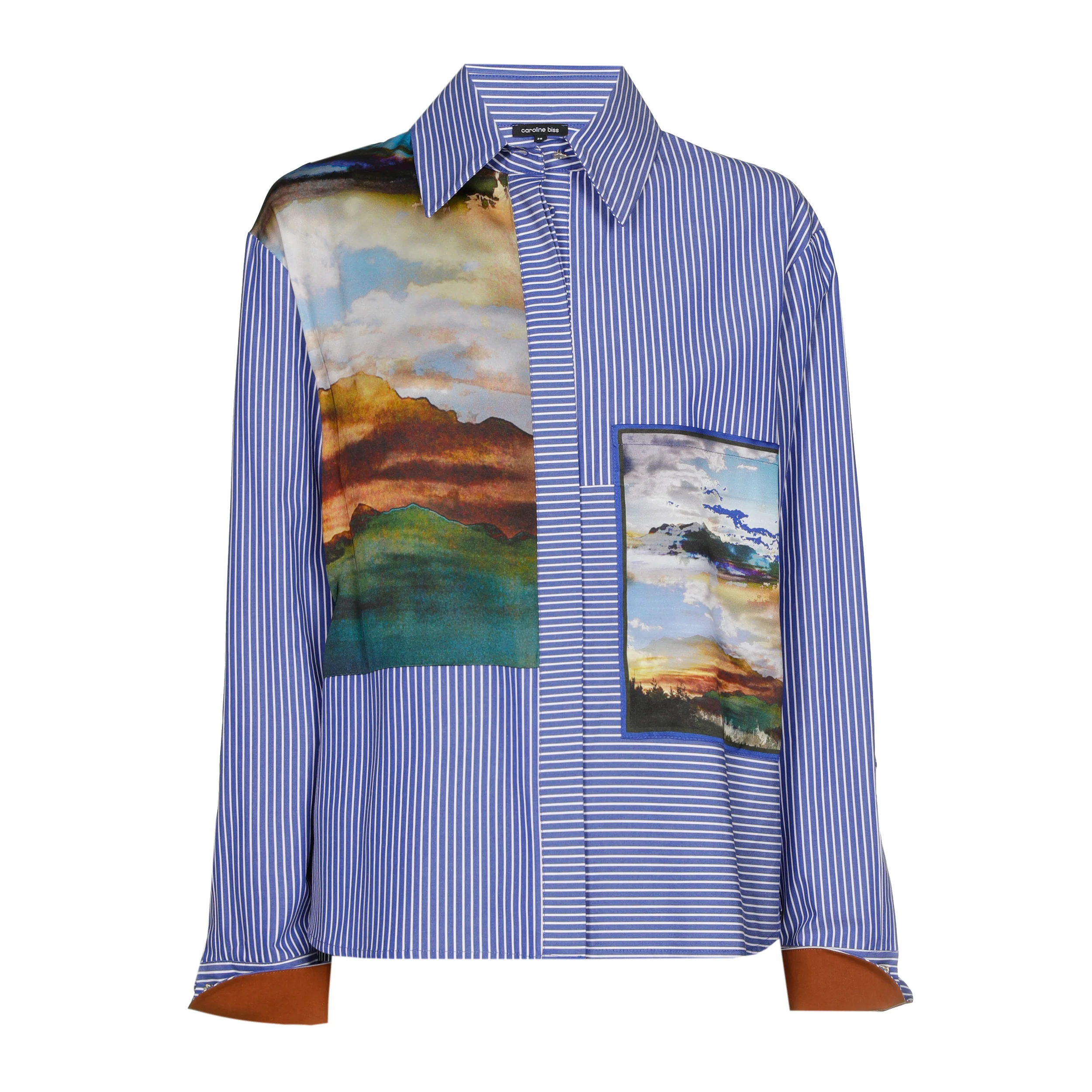 Blouses lange mouw multicolor Caroline Biss
