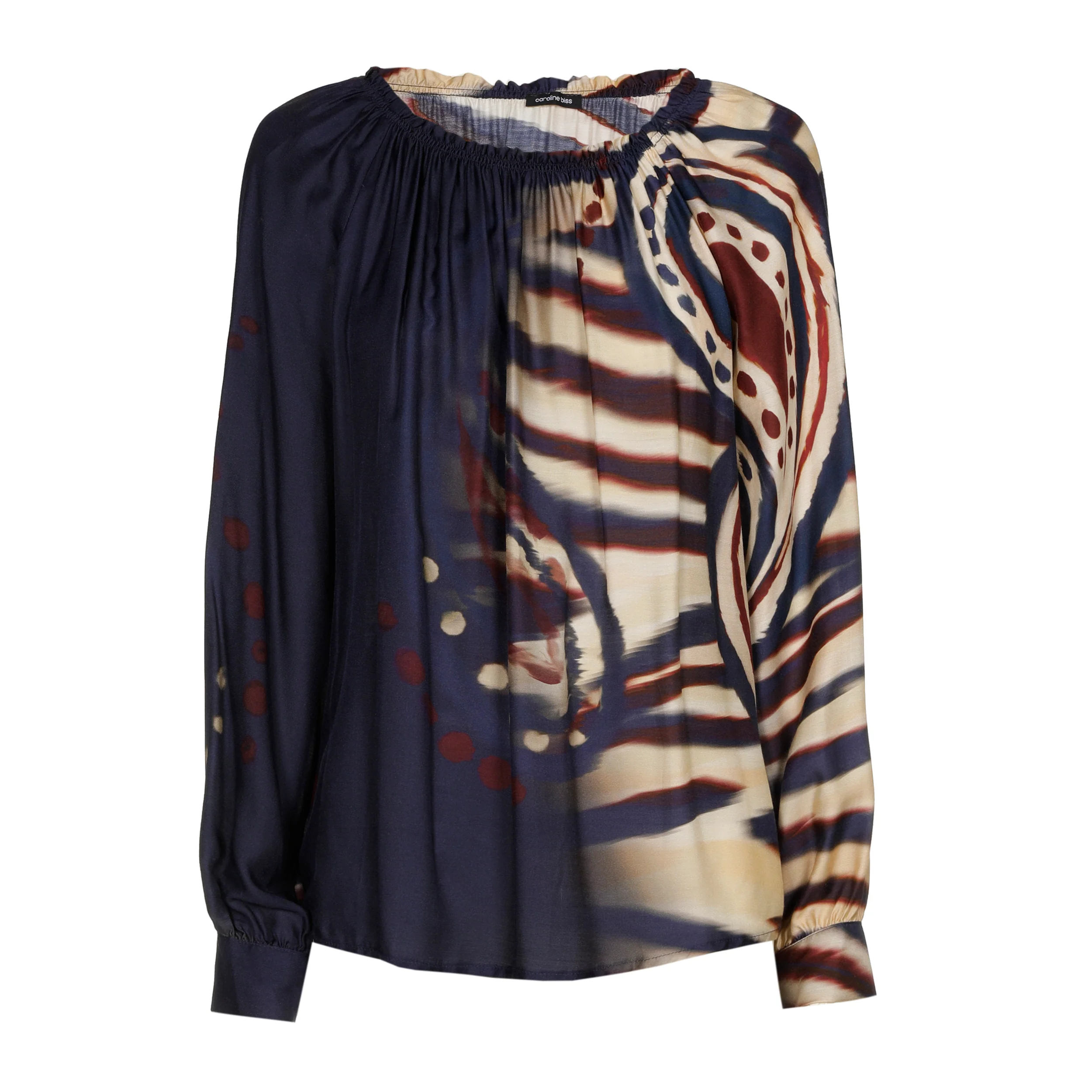 Blouses lange mouw multicolor Caroline Biss