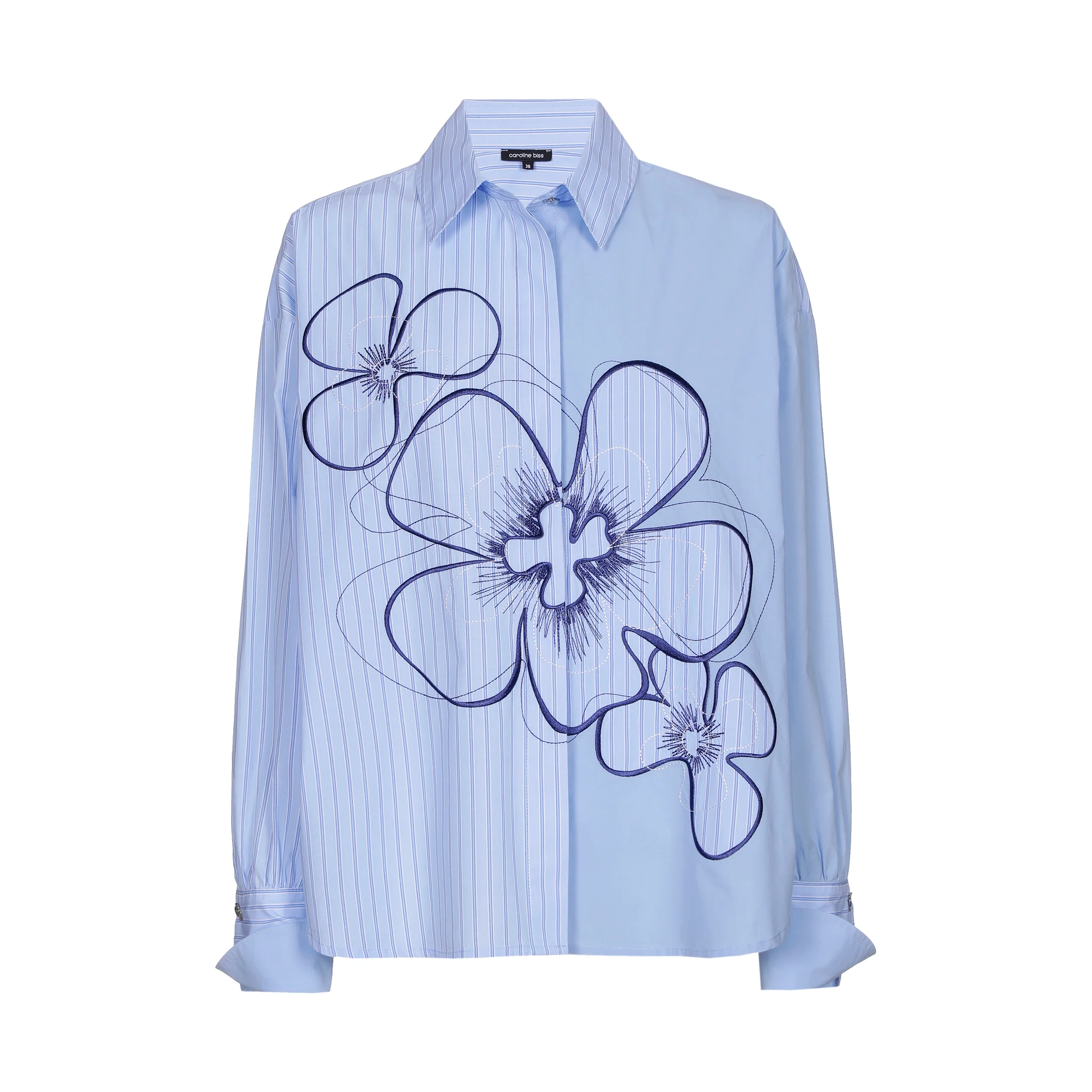 Blouses lange mouw multicolor Caroline Biss