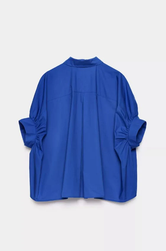 Blouses lange mouw blauw CKS - Image 2