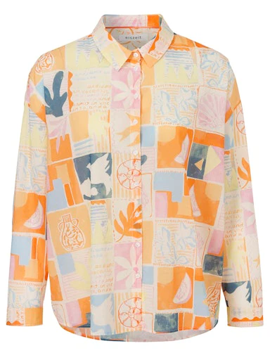Blouses lange mouw multicolor eiszeit