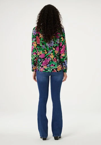 Blouses lange mouw multicolor Fabienne Chapot - Image 4