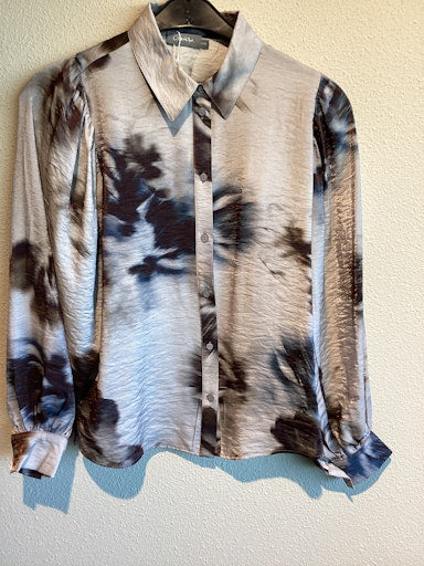 Blouses lange mouw multicolor Geisha - Image 2