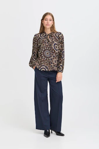 Blouses lange mouw multicolor ICHI - Image 5