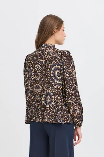 Blouses lange mouw multicolor ICHI - Image 7