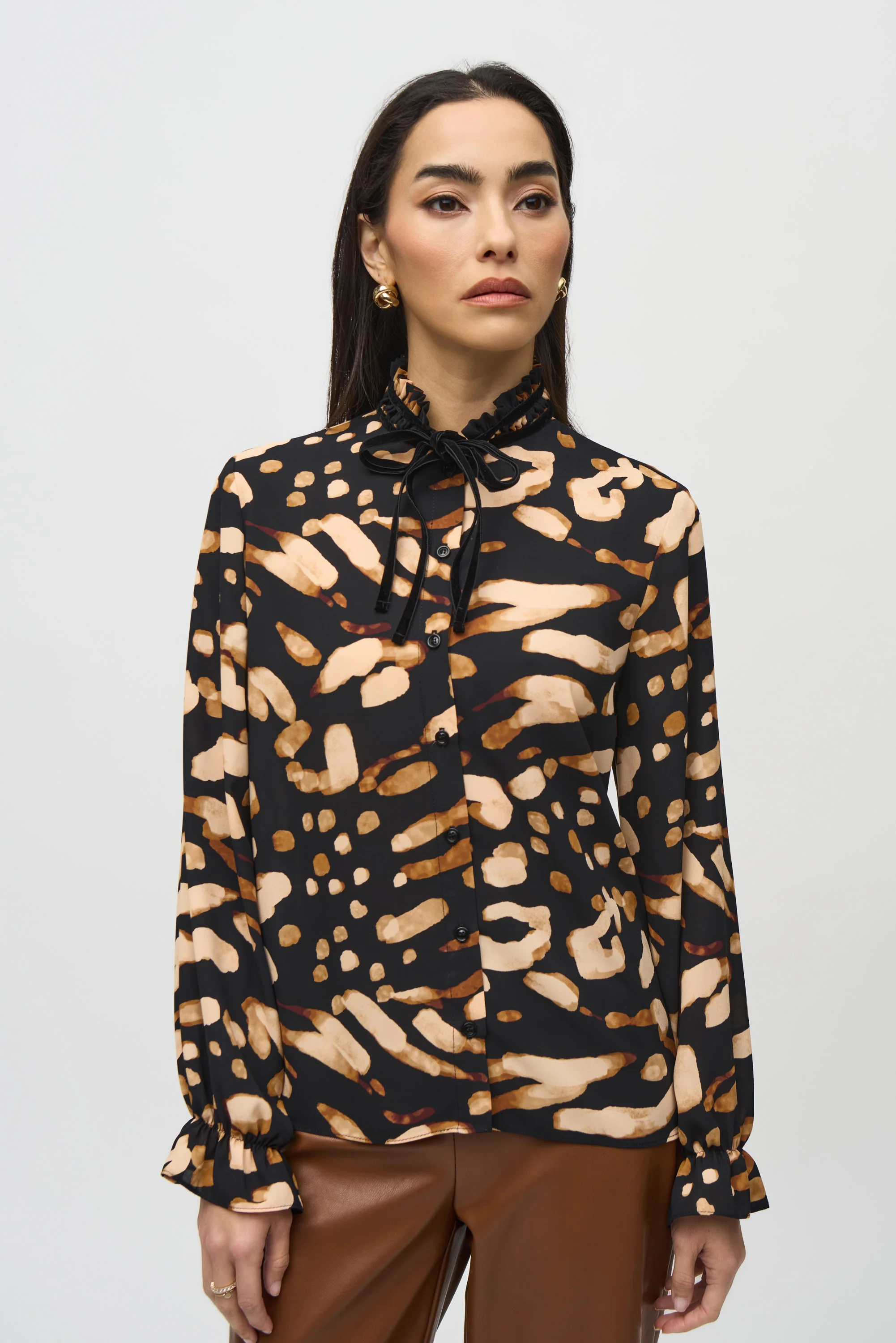 Blouses lange mouw multicolor Joseph Ribkoff