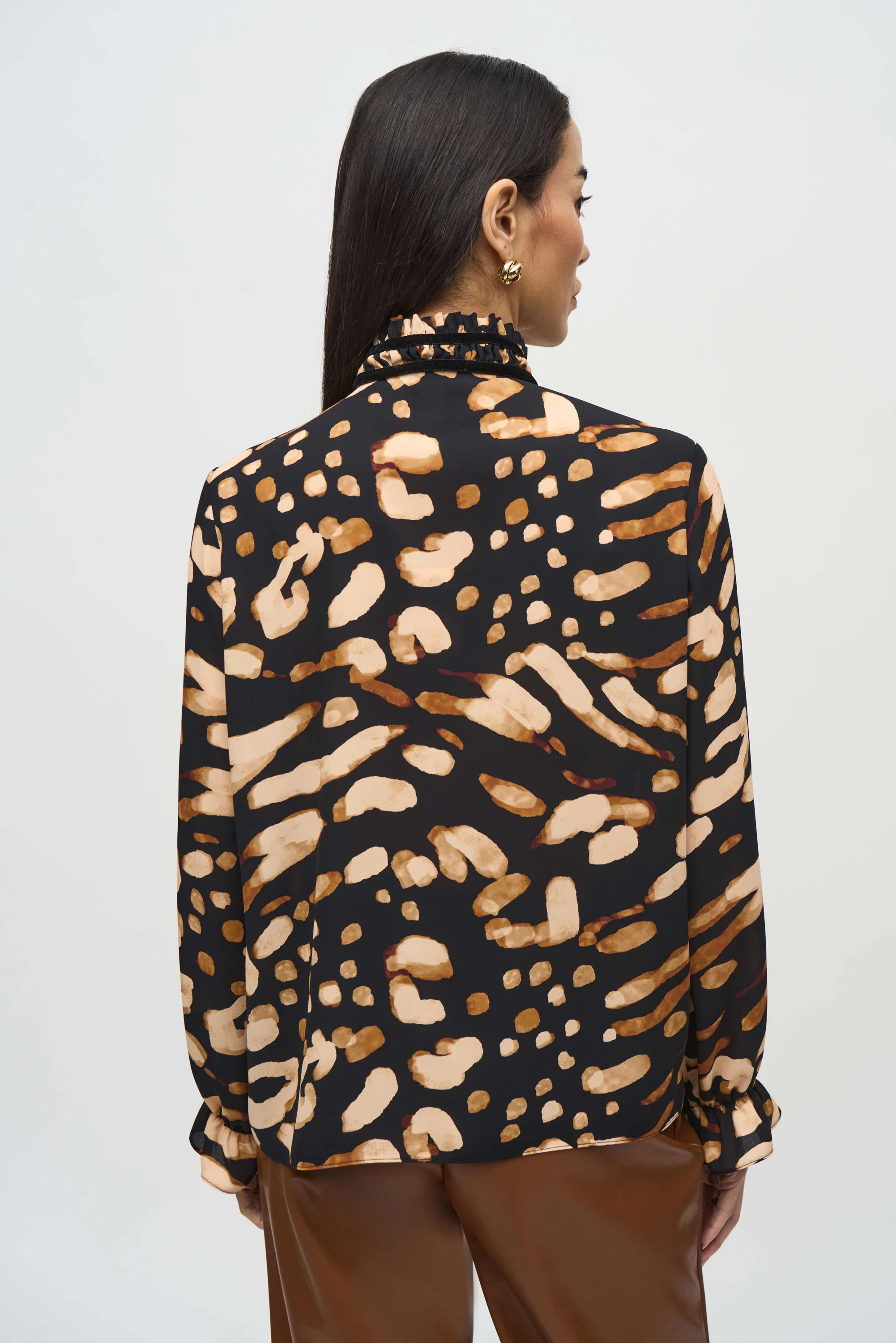Blouses lange mouw multicolor Joseph Ribkoff - Image 2