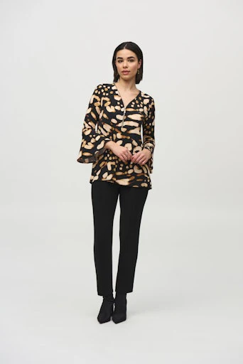 Blouses lange mouw multicolor Joseph Ribkoff - Image 6