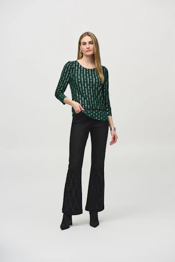 Blouses lange mouw multicolor Joseph Ribkoff - Image 5
