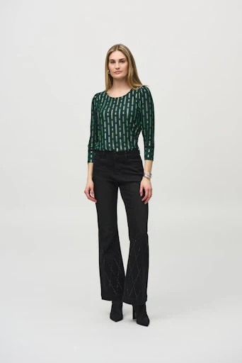 Blouses lange mouw multicolor Joseph Ribkoff - Image 6