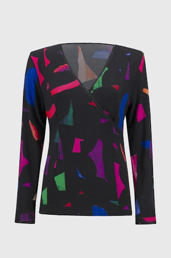 Blouses lange mouw multicolor Joseph Ribkoff