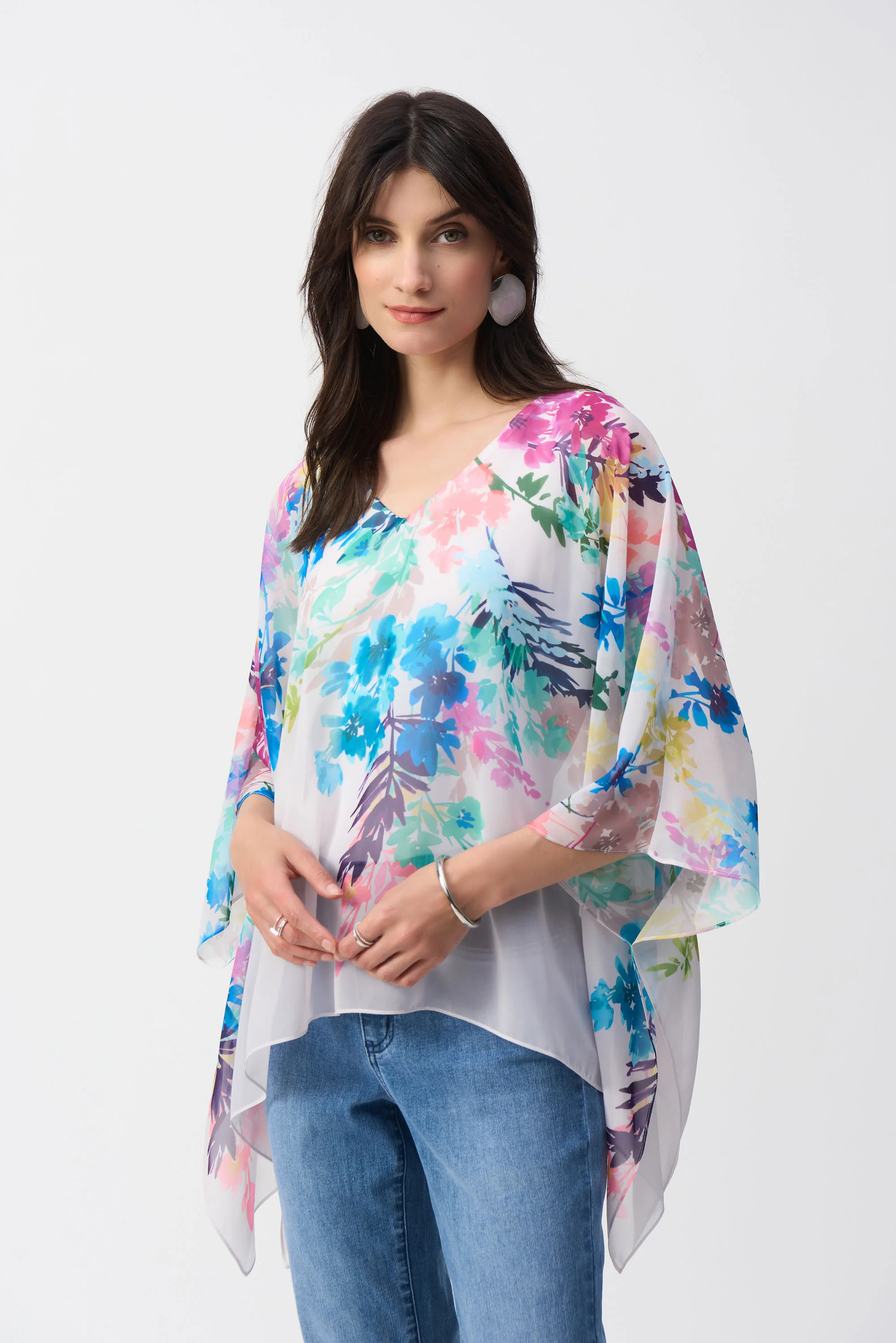 Blouses lange mouw multicolor Joseph Ribkoff
