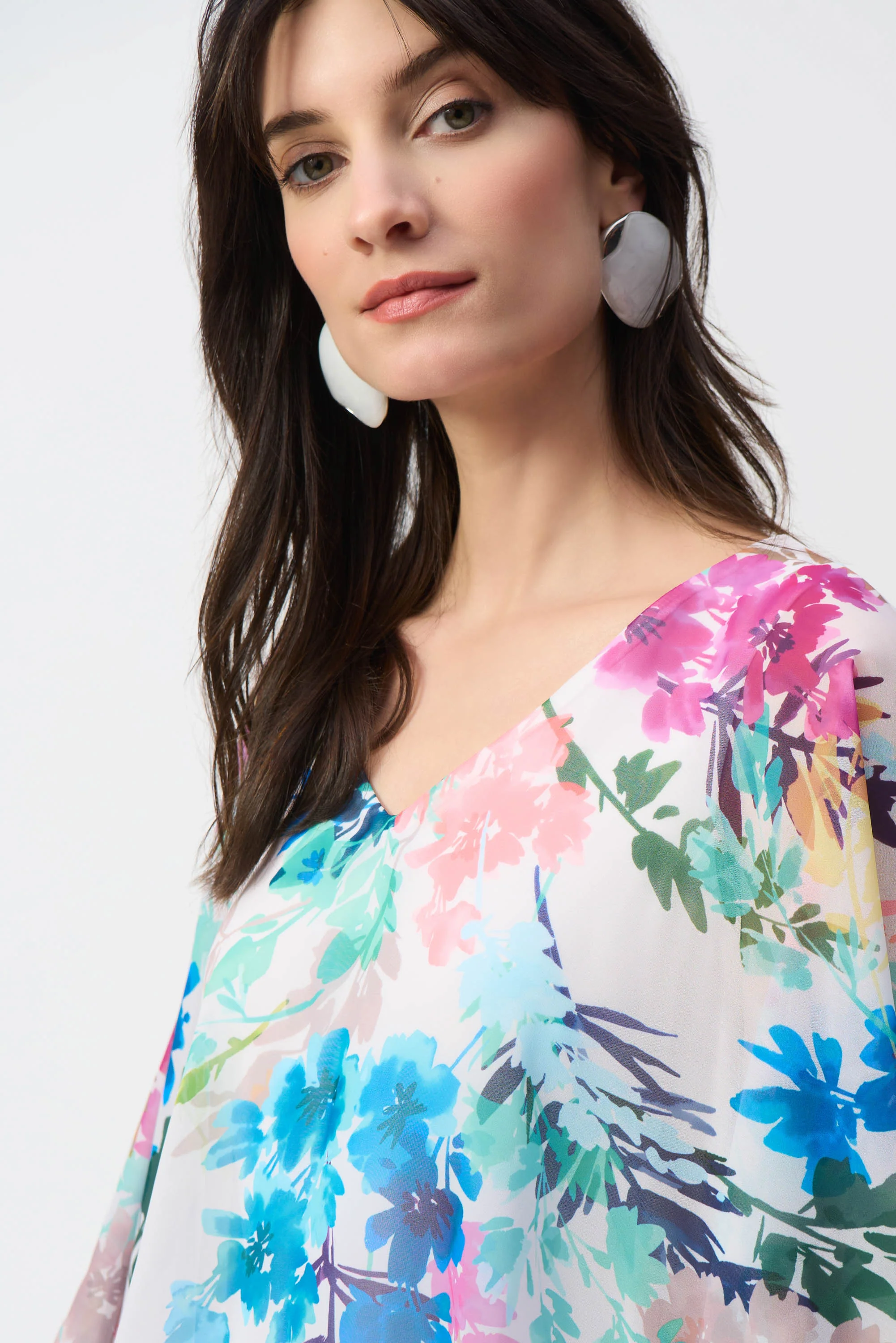 Blouses lange mouw multicolor Joseph Ribkoff - Image 3