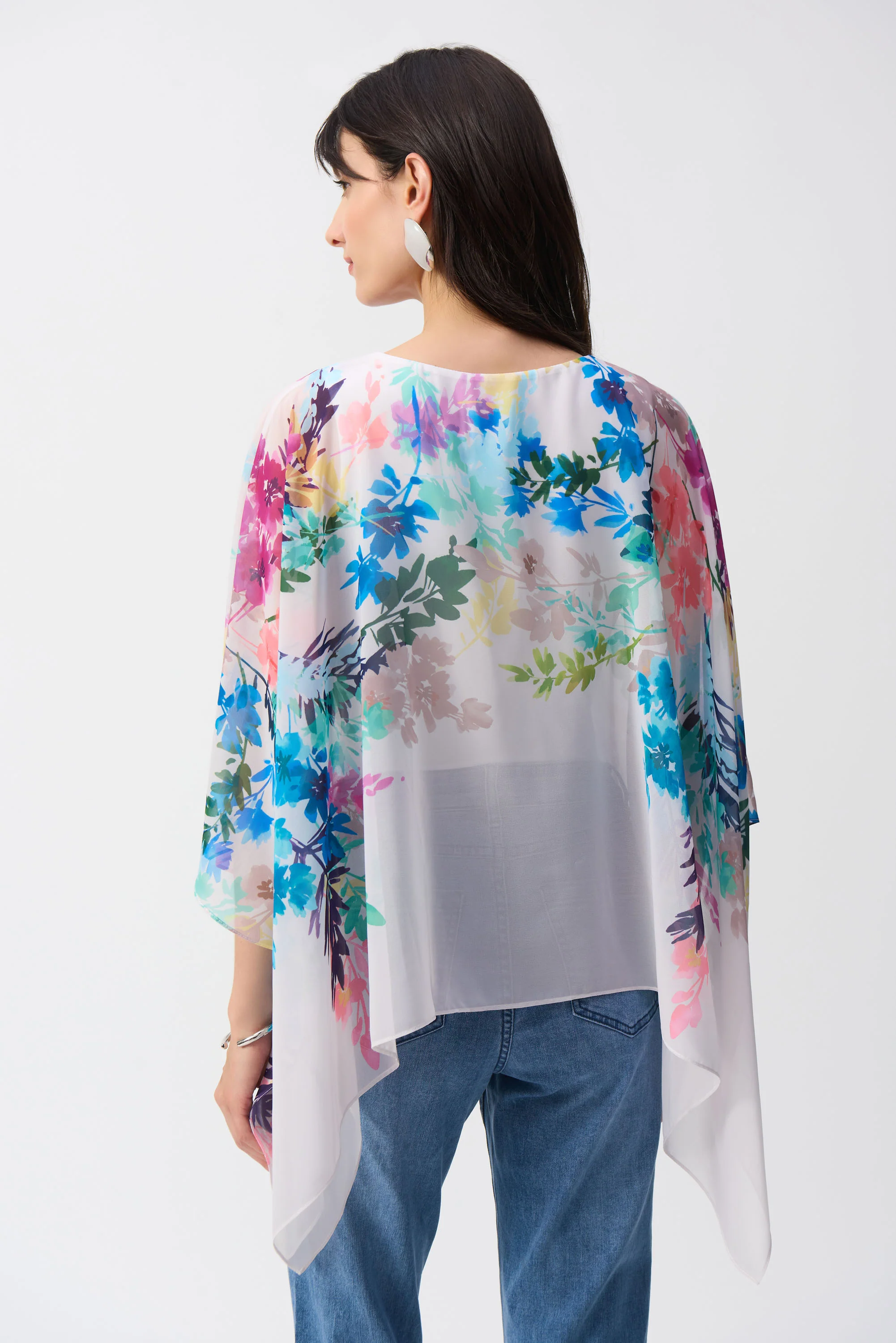 Blouses lange mouw multicolor Joseph Ribkoff - Image 4