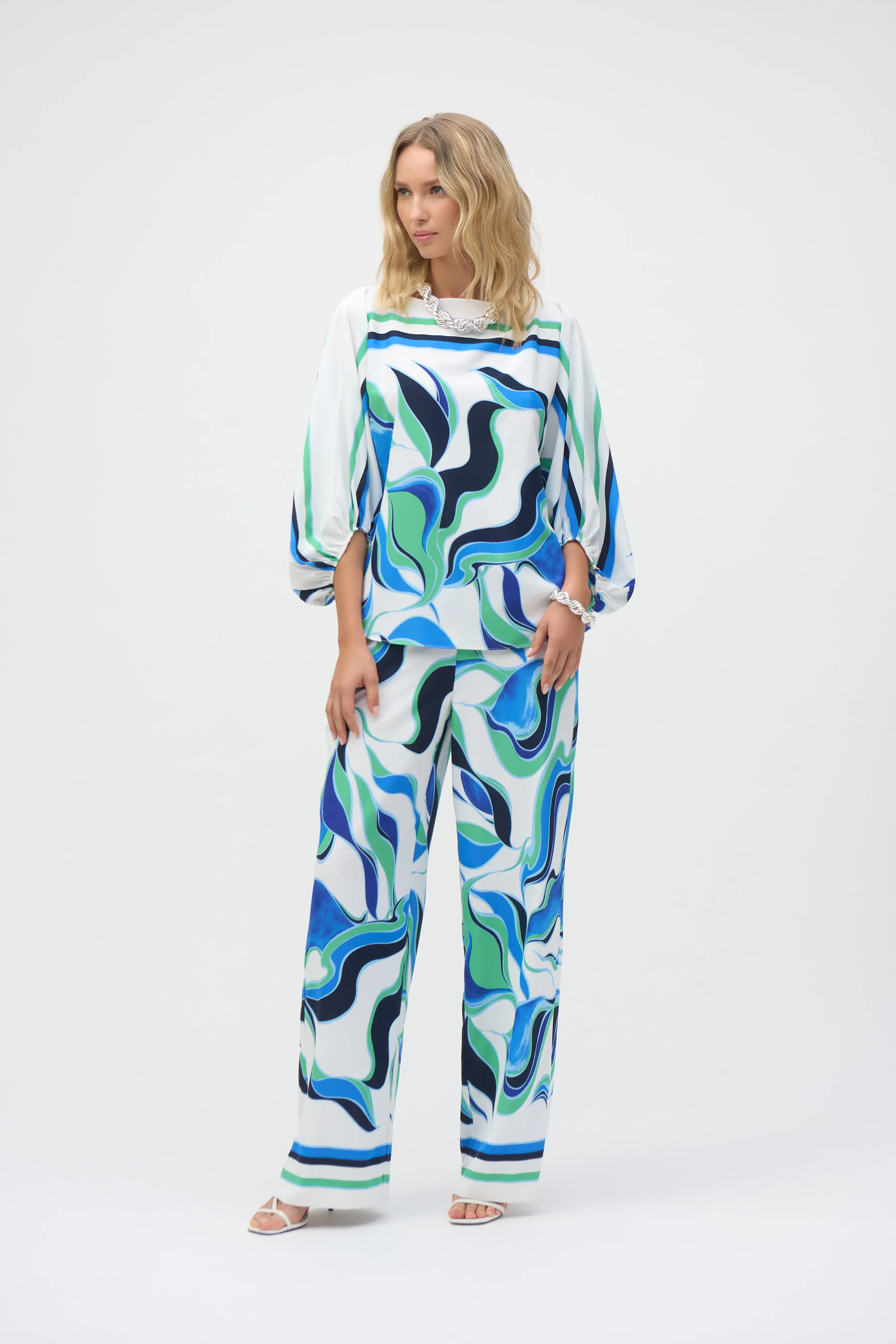 Blouses lange mouw multicolor Joseph Ribkoff