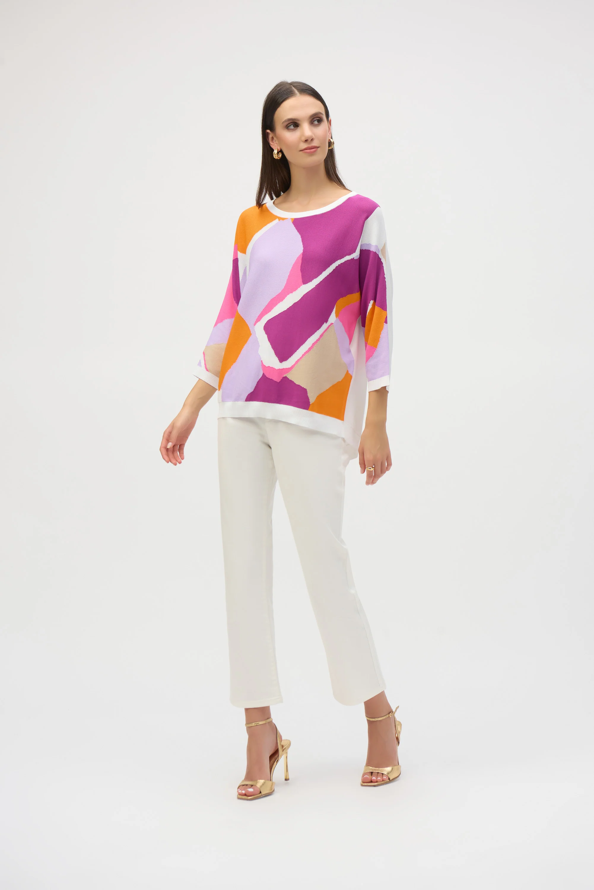 Blouses lange mouw multicolor Joseph Ribkoff - Image 3