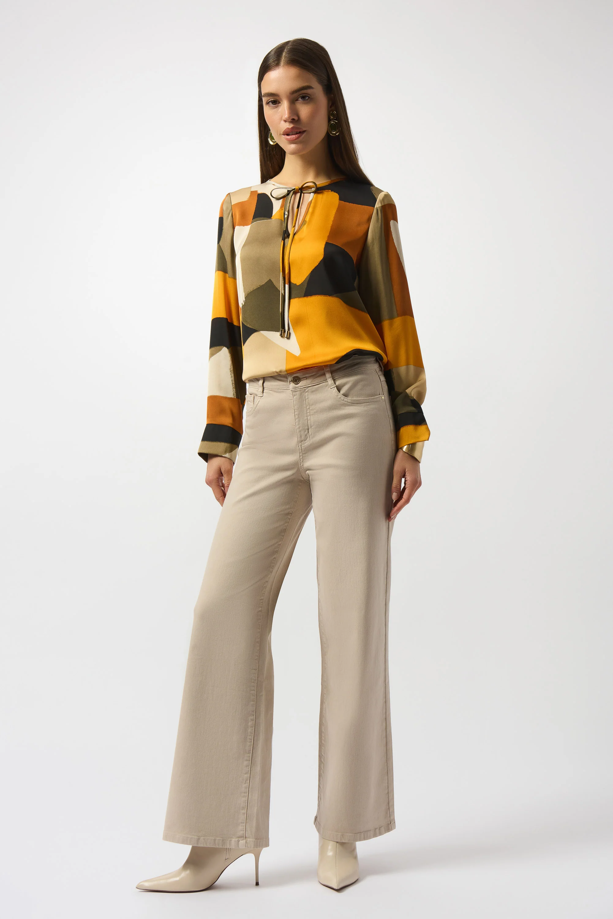 Blouses lange mouw multicolor Joseph Ribkoff - Image 3