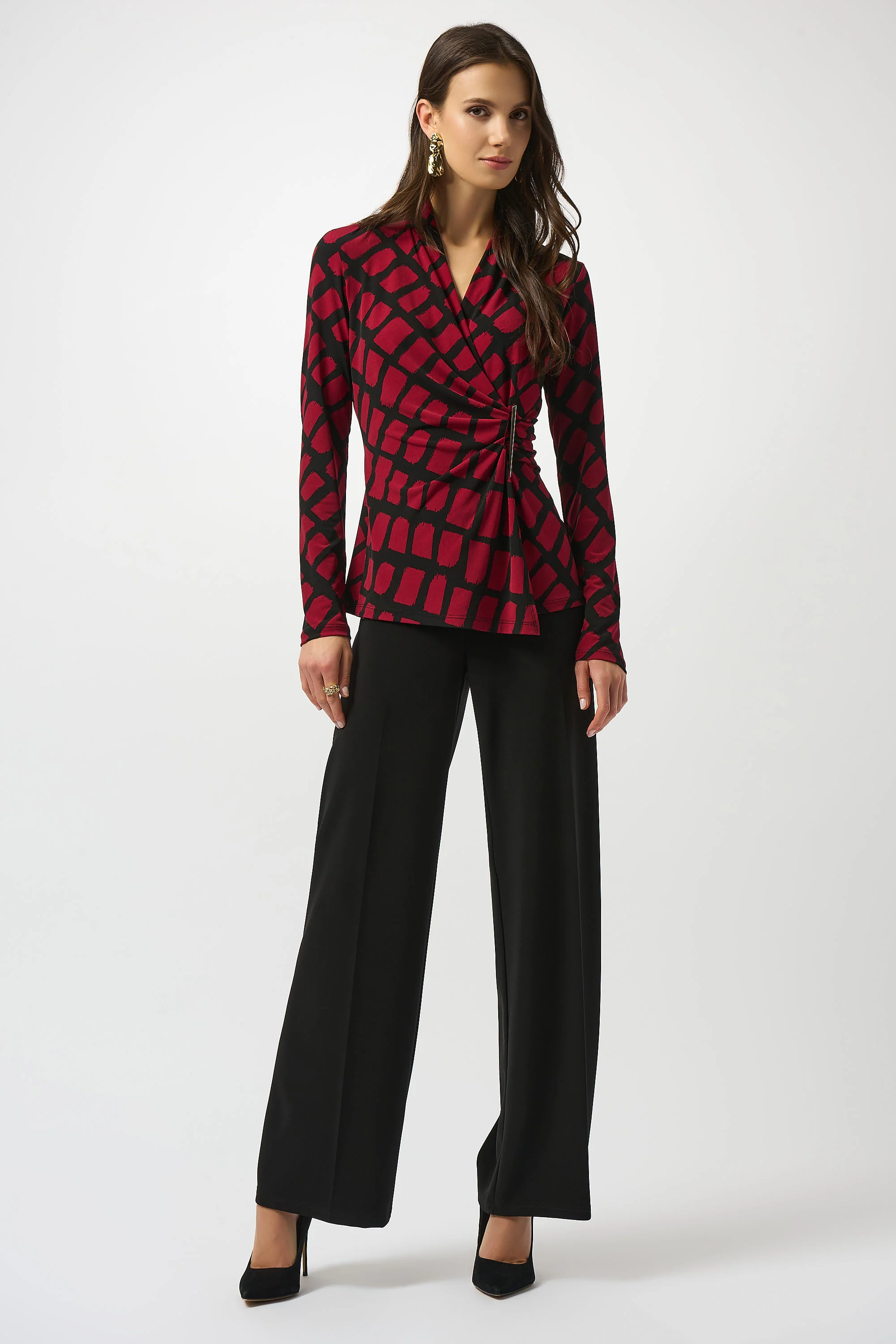 Blouses lange mouw multicolor Joseph Ribkoff