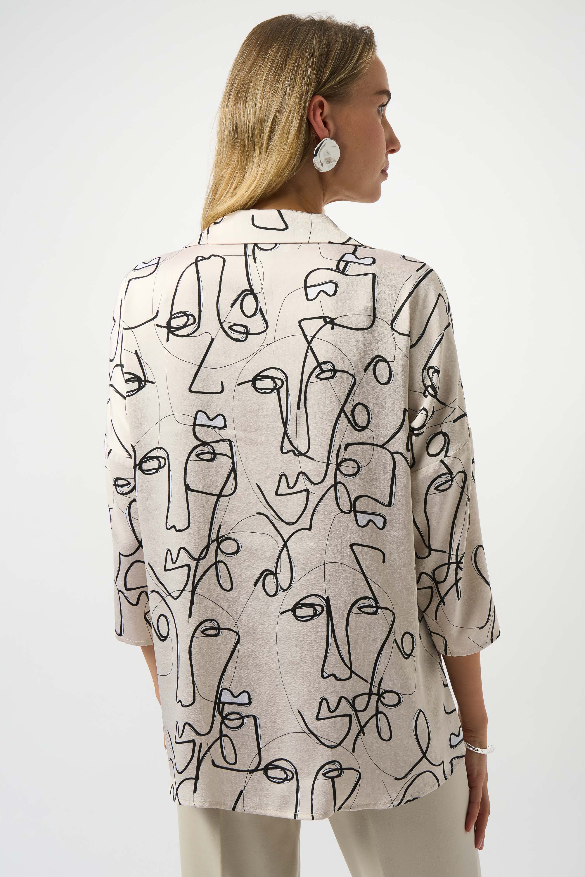 Blouses lange mouw multicolor Joseph Ribkoff - Image 2