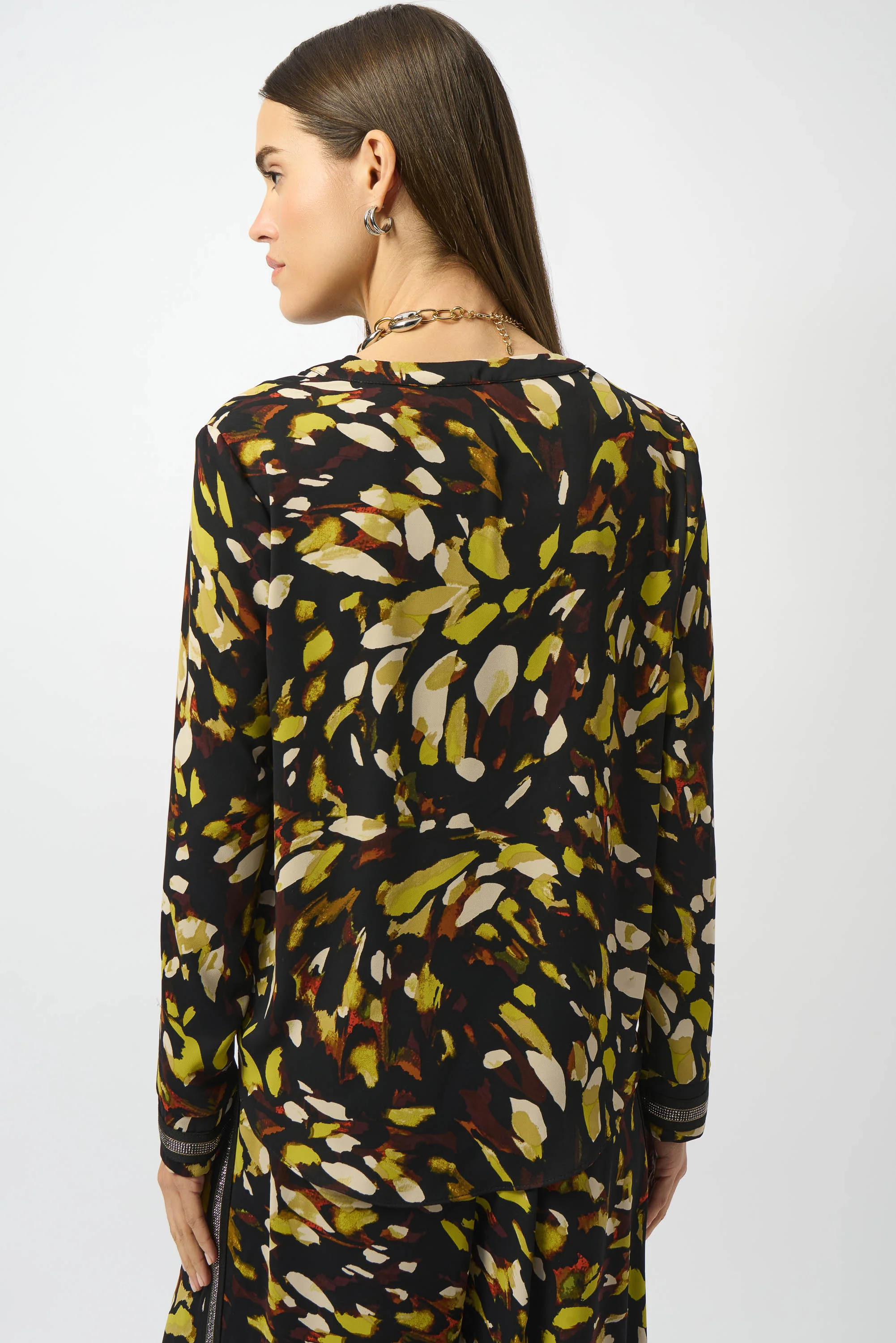 Blouses lange mouw multicolor Joseph Ribkoff - Image 3