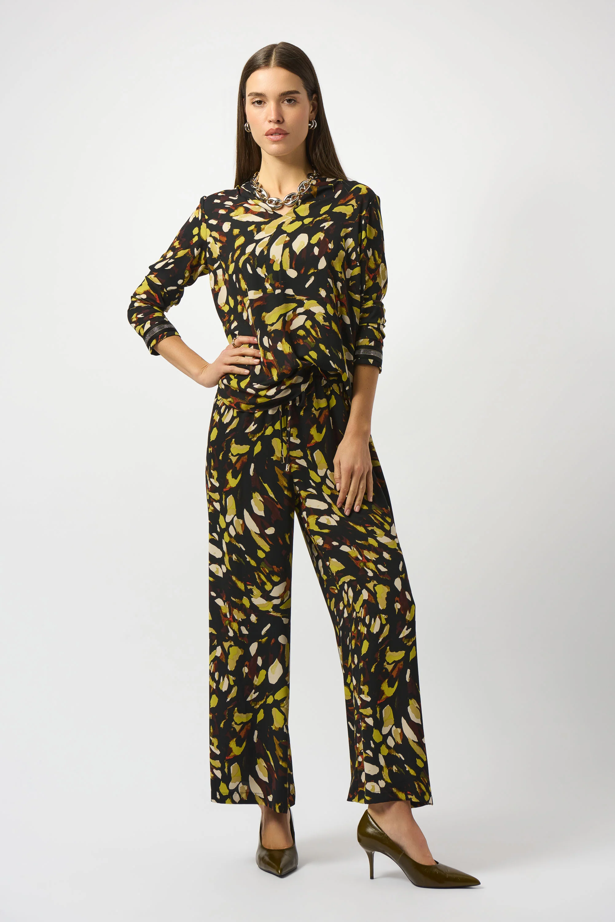 Blouses lange mouw multicolor Joseph Ribkoff - Image 4