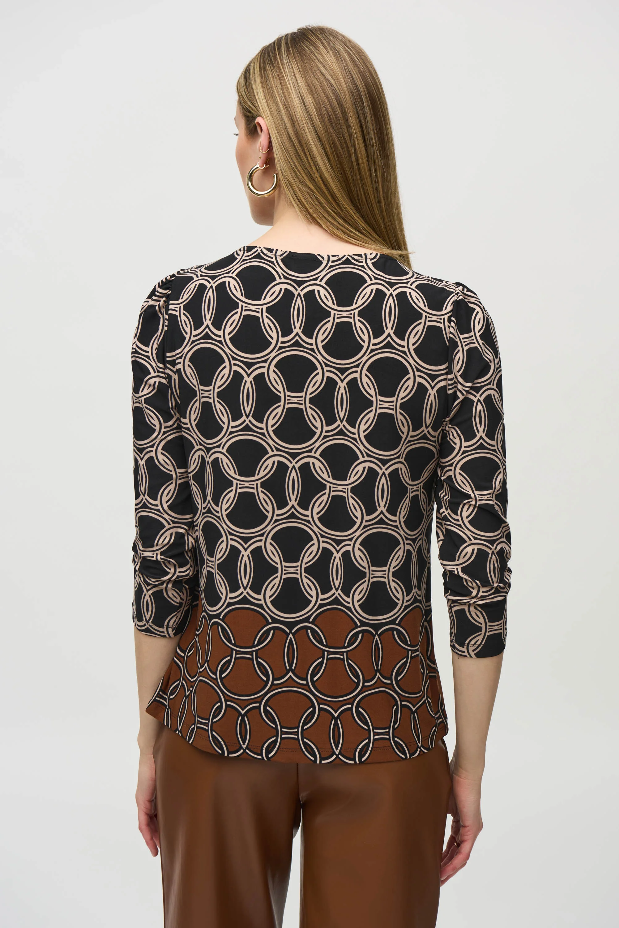 Blouses lange mouw multicolor Joseph Ribkoff - Image 2