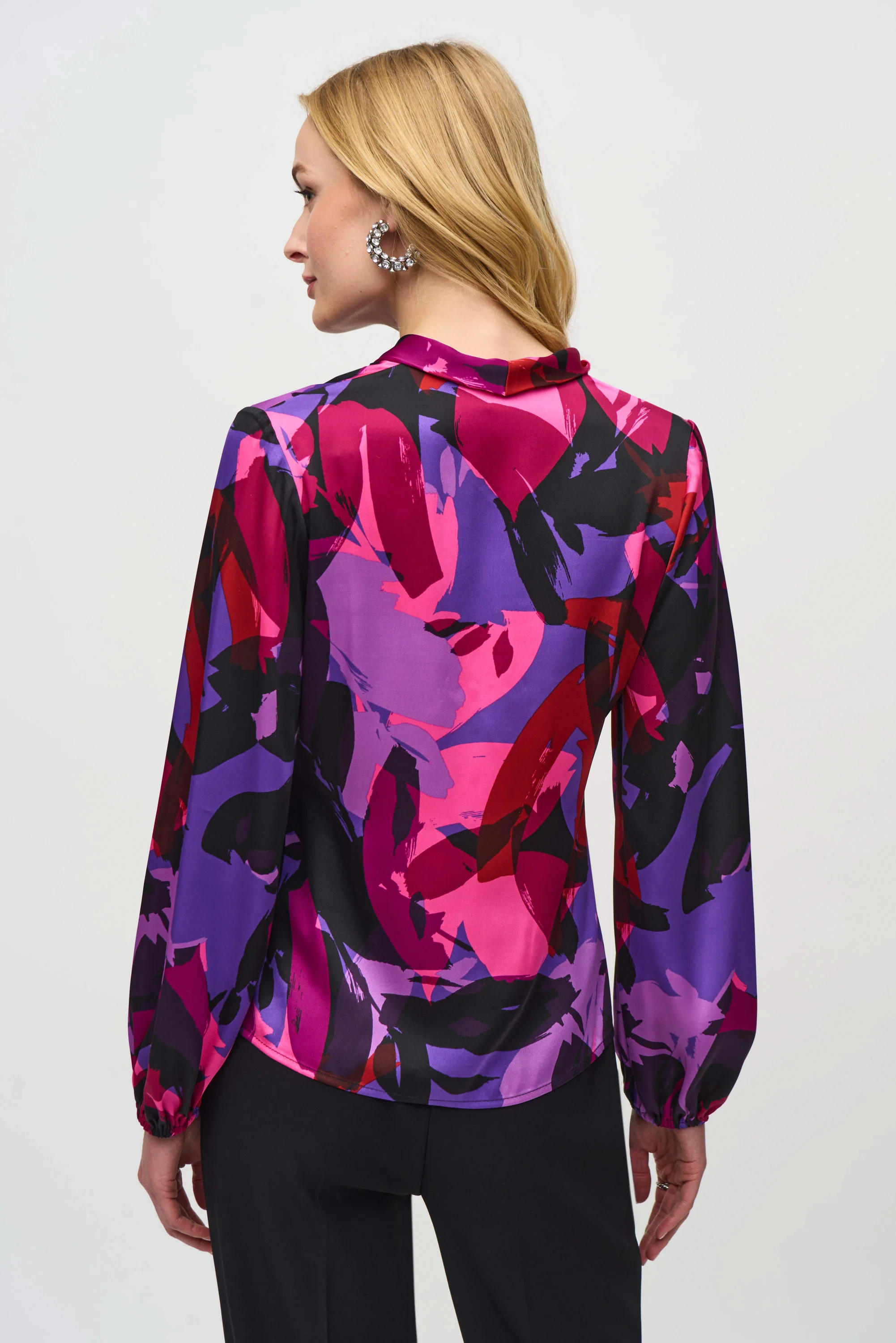 Blouses lange mouw multicolor Joseph Ribkoff - Image 2