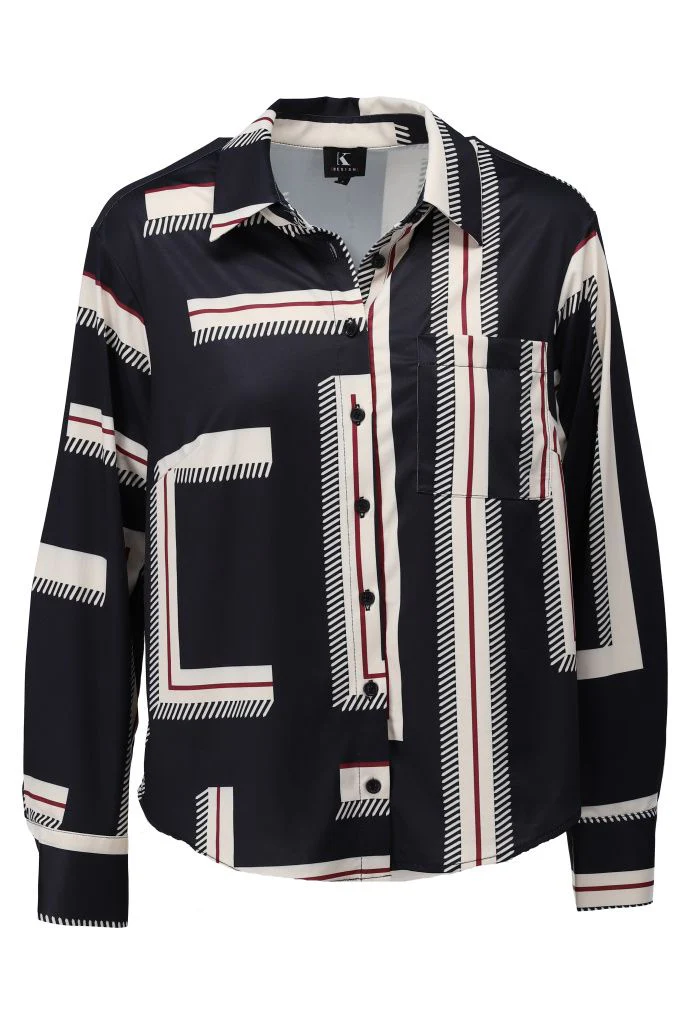 Blouses lange mouw multicolor K[DESIGN]
