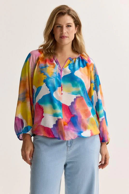 Blouses lange mouw multicolor Mayerline