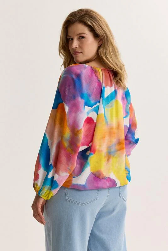 Blouses lange mouw multicolor Mayerline - Image 4